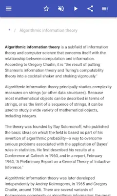 Information theory android App screenshot 13