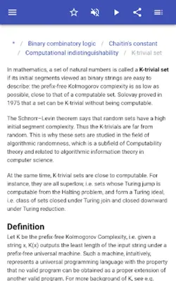 Information theory android App screenshot 5