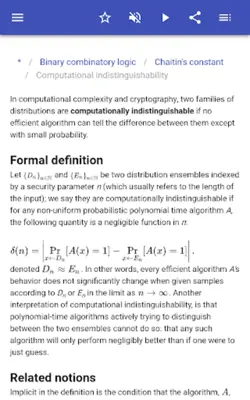 Information theory android App screenshot 6